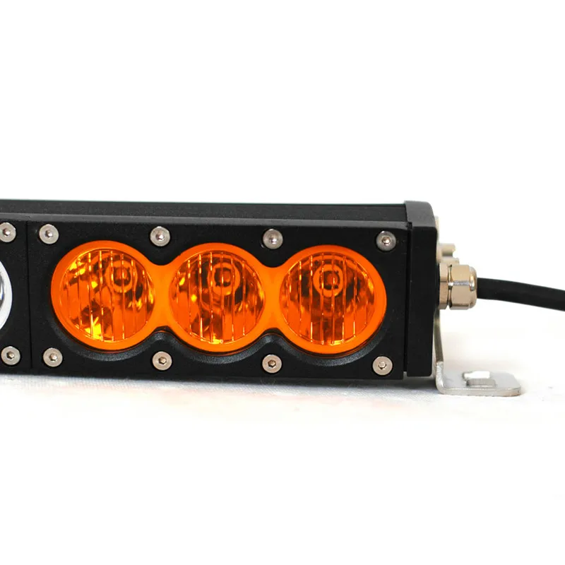 Автозапчасти 32 дюймов Однорядный светодиодный рабочий светильник 180 Вт