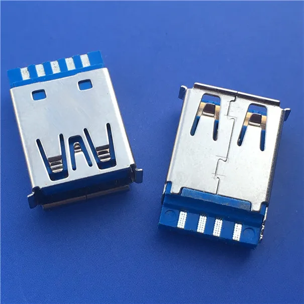 10 шт. USB 3,0 гнездовой разъем типа AF короткие провода разъем терминал