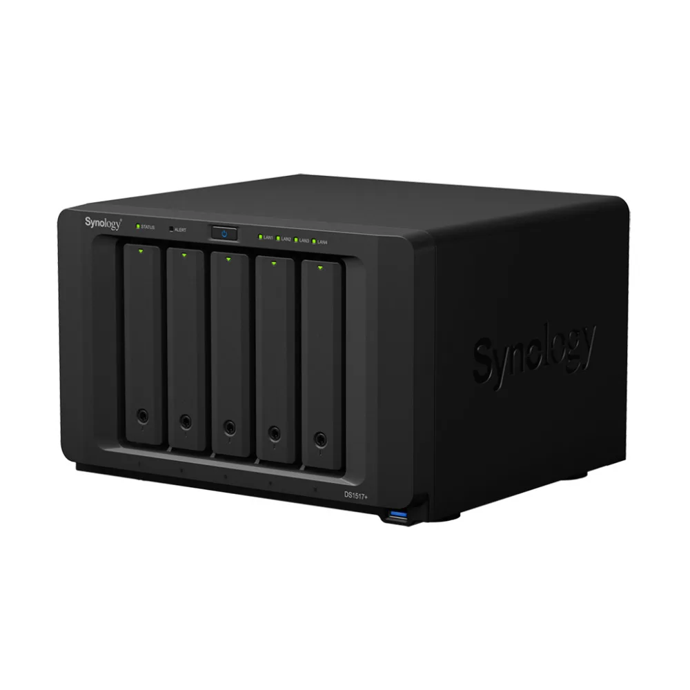 Nas synology disk station ds1517 + 8 г 5-бэй бездисковых сервер nas сетевые системы хранения данных
