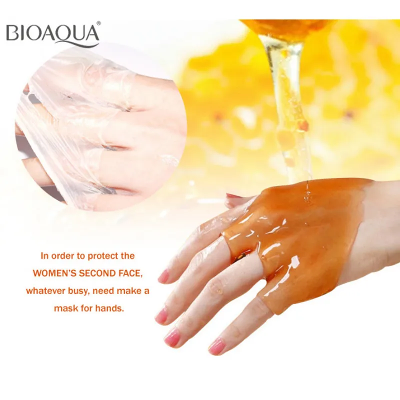 BIOAQUA молоко медовый отбеливающий питательный воск для рук Уход за кожей