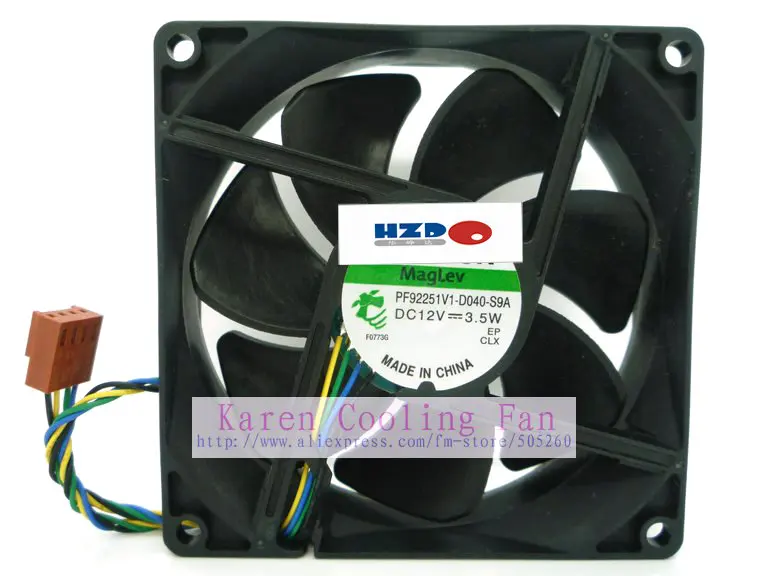 

hzdo 9cm 9225 12v 3.5w PF92251V1-D030-S9A PF92251V1-D040-S9A cooling fan
