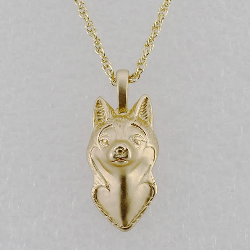 Цепочка с подвеской в виде Сибирского хаски стиле бохо | Украшения и аксессуары