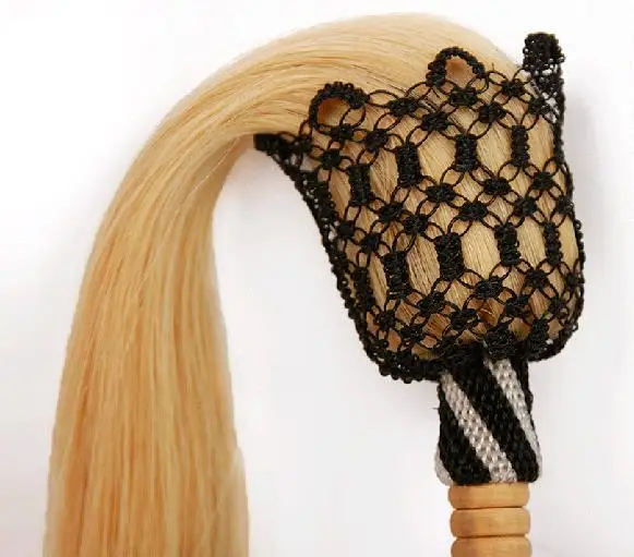 Wooden handle real horsetail whisk tai chi martial arts drama Buddha buddhist Taoist duster top quality | Спорт и развлечения