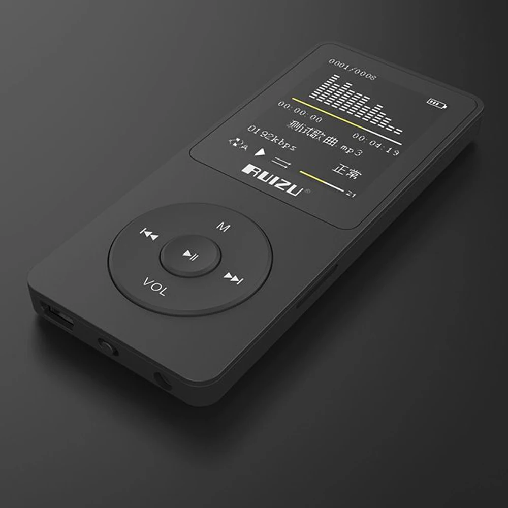 2016 100% Оригинальная английская версия Ультратонкий MP3 плеер с памятью 4 ГБ и