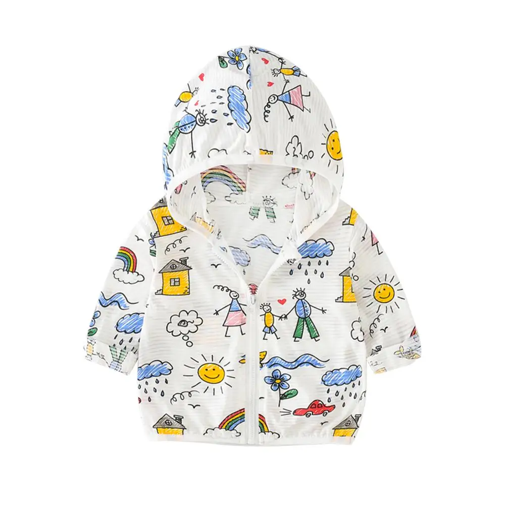 BINIDUCKLING Модная одежда для детей, Детская мода для мальчиков, детей, детская одежда с капюшоном Детская парка с подкладом одежда от солнца из мультфильма «Тачки»; Легкая куртка на молнии из хлопка для детей; пляжные кепки для защиты от солнца куртка