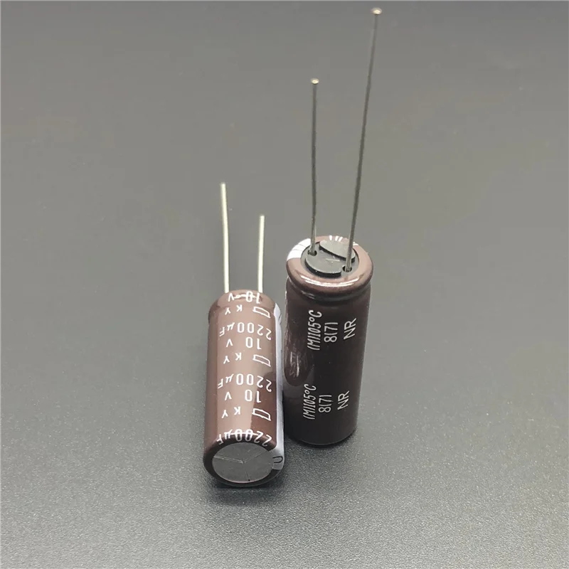 10 шт./50 шт. 2200 мкФ в серия NCC KY 10x30 мм низкий ESR 10V2200uF алюминиевый электролитический