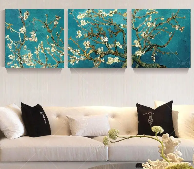 3 шт./набор настенные картины на холсте без рамки | Дом и сад