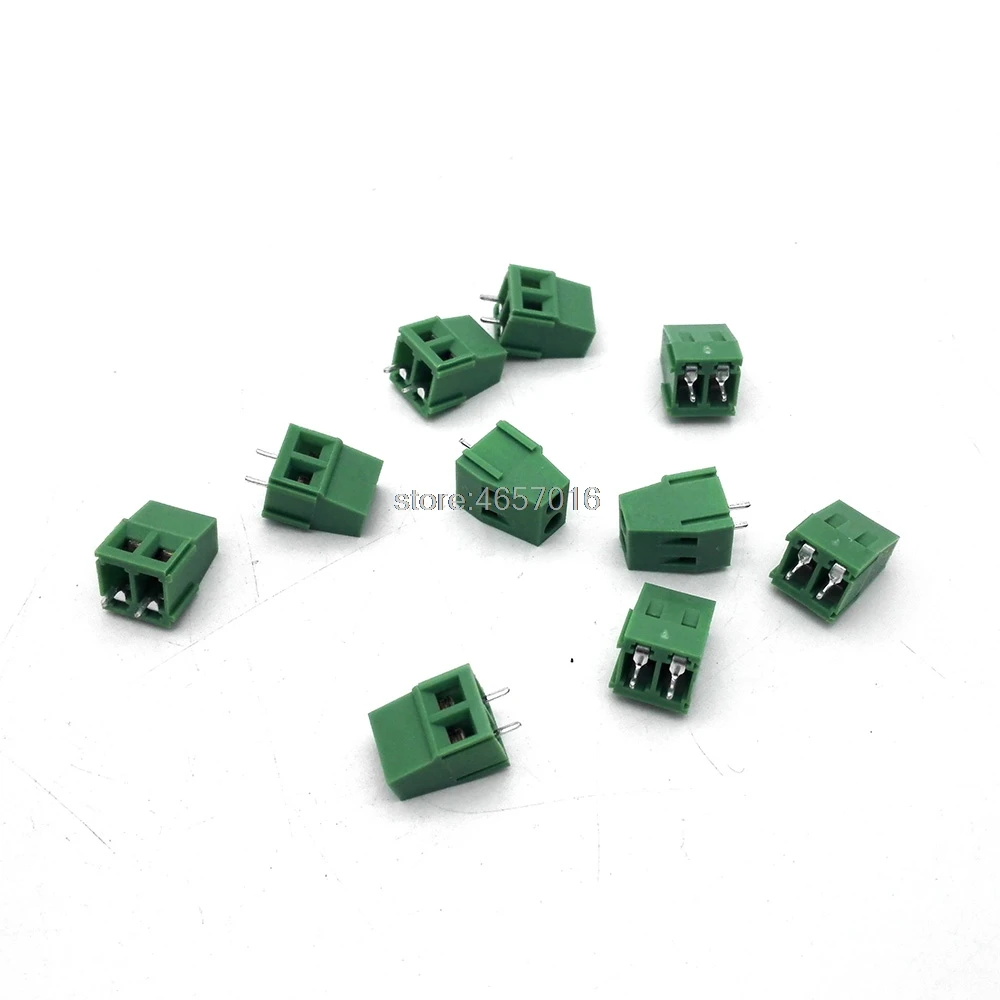 10 шт. KF128 2 полюса/2 контакта 54 мм PCB Универсальный винтовой коннектор|Терминалы| |