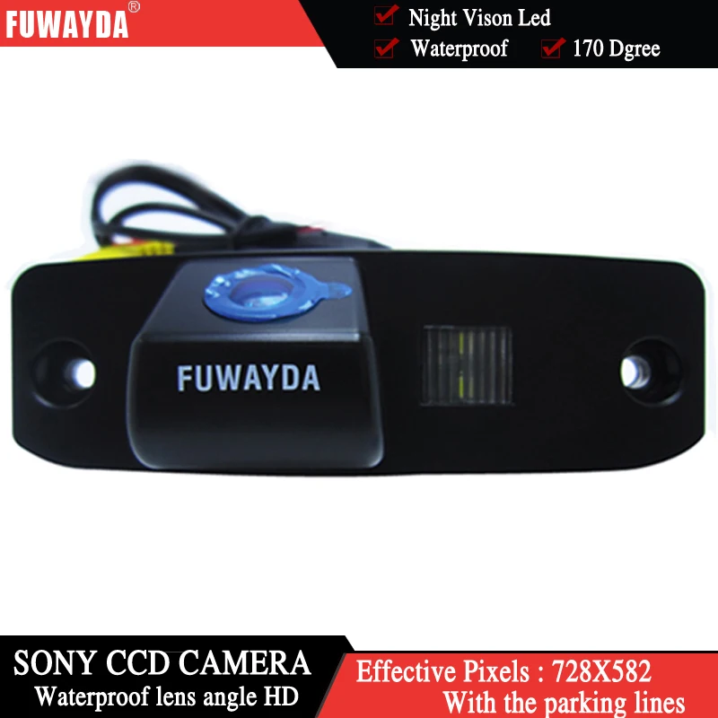Автомобильная камера заднего вида FUWAYDA CCD чип для Hyundai Tucson Accent Elantra Terracan Sonata