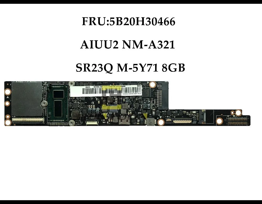 Высокое качество FRU: 5B20H30466 для Lenovo Yoga 3 Pro 1370 материнская плата ноутбука AIUU2 NM A321 SR26Q