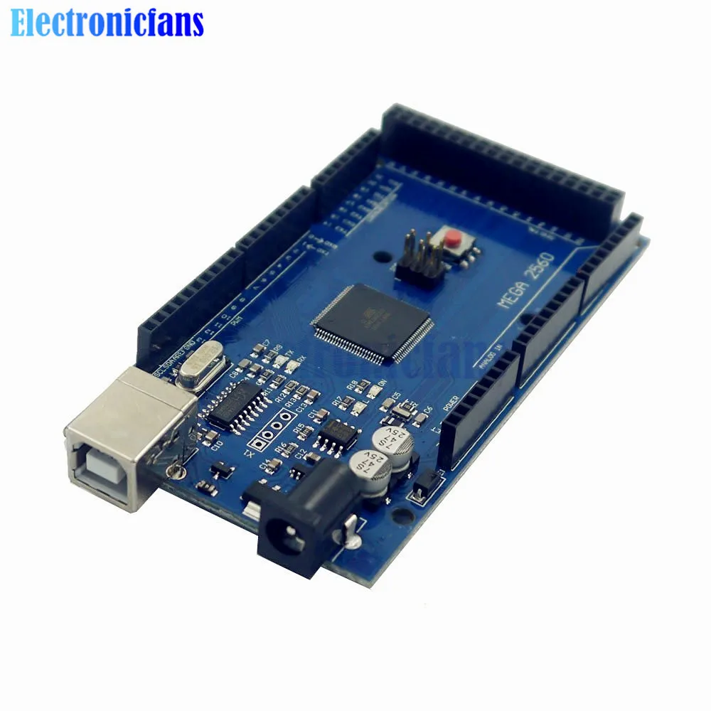 Оригинальная материнская плата MEGA2560 R3 модель ATMEGA16U2 5 в 16 МГц модуль управления