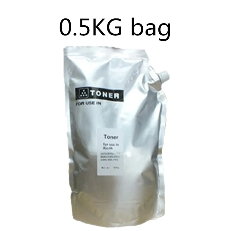 0.5KG bag Сумка для заправки черного лазерного тонера для принтера Brother TN2320 TN660 TN2380 TN2345 TN2350 TN630 - Цвет: 0.5KG bag