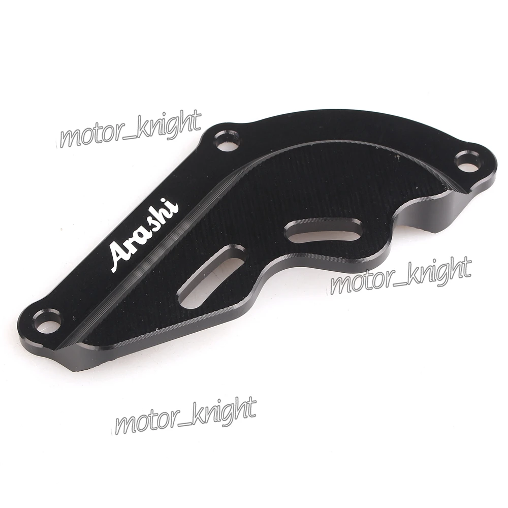 Для Kawasaki Z800 2013 CNC Алюминиевый правый двигатель импульсный корпус зажигания Защитная крышка - Цвет: Черный