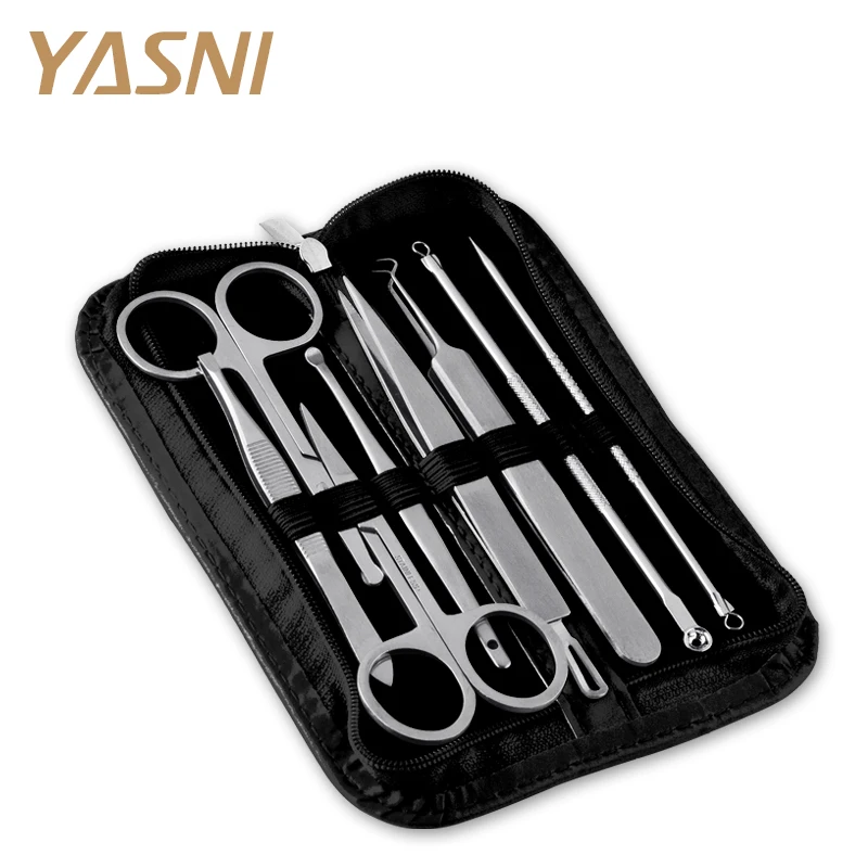 8 шт. набор инструментов для удаления чёрных точек на ногтях|scissors black|scissors 6comedone