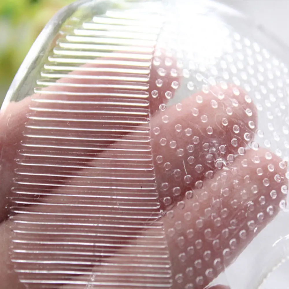 1 пара силиконовых гелевых стельки для обуви эластичные удобные на высоком