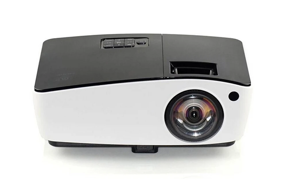 WZATCO коротковолновый проектор дневного света HDMI домашний кинотеатр 1080p full HD 3D DLP проектор для церковного зала отеля