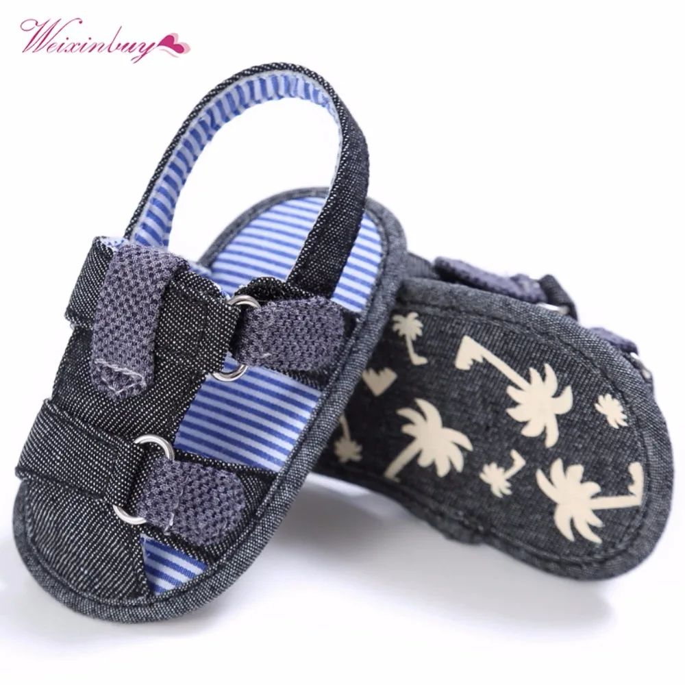 2019 Summer Baby Kids Closed Toe Sandals Denim Sport Girls Boys shoes Toddler children |