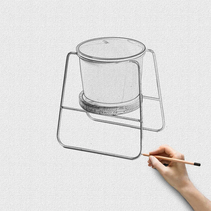 Горшки для растений керамическая круглая чаша сада большой поднос кактуса с