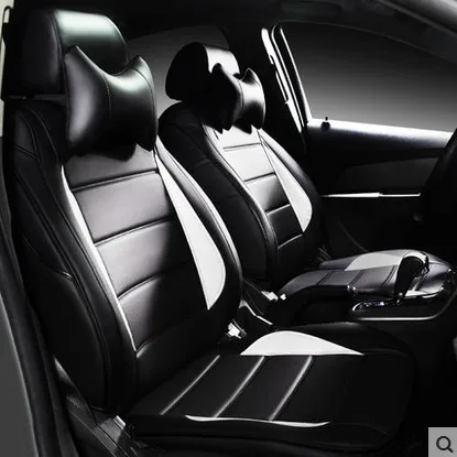 Подгоняйте чехлы для автомобильных сидений кожаные Mazda 3/6 Peugeot 207 301 307 408 2008 3008 508 Lifan