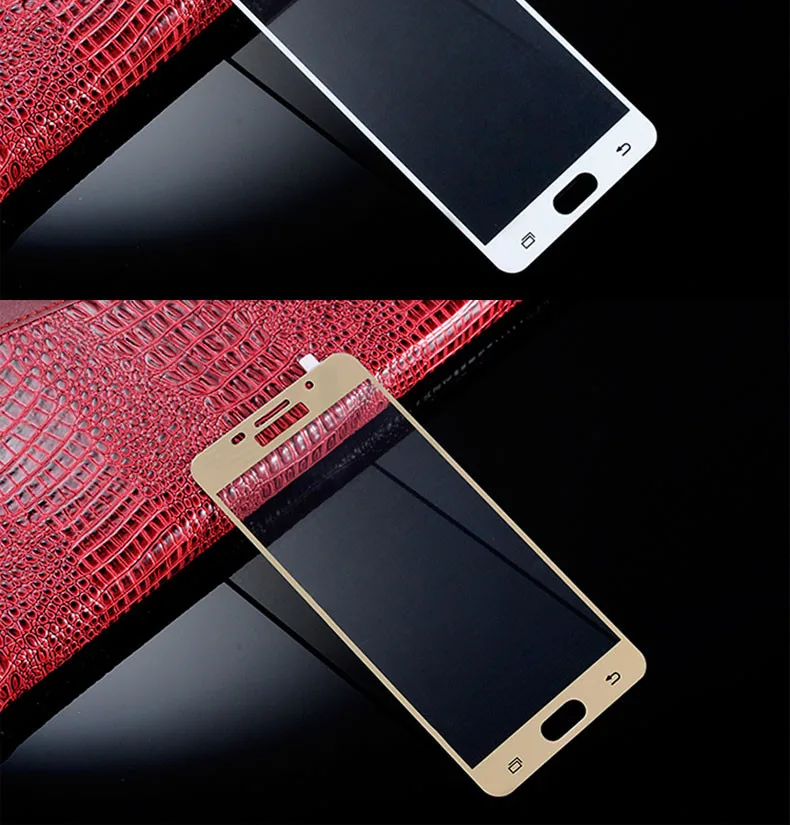 FHVUMX 3D полное покрытие из закаленного стекла для samsung Galaxy S7 J3 J5 J7 A3 A5 A7 защитная пленка 9H