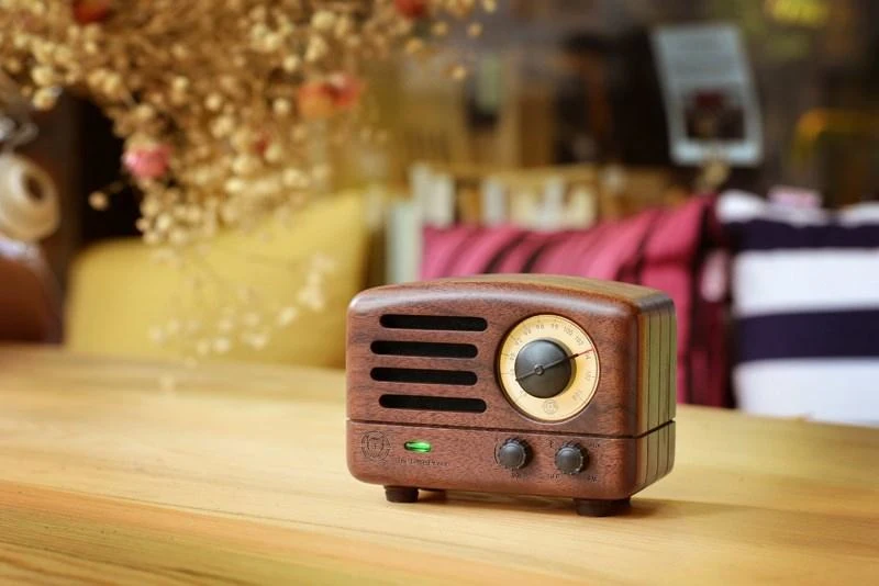 ICL классический Maoking Маленький принц OTR Bluetooth динамик FM радио Дерево Мини