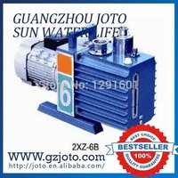 guangzhou double stage stainless steel rotary vane electric vacuum pump china 2xz 6b