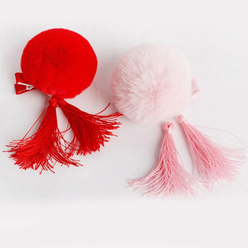 1 шт. заколки для волос в китайском стиле с большим узлом девочек праздничные