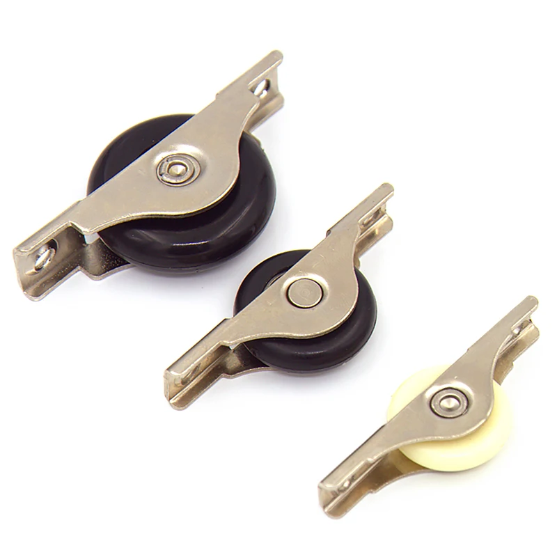 4 шт. железная рама + нейлоновое бесшумное колесо раздвижные двери колесного