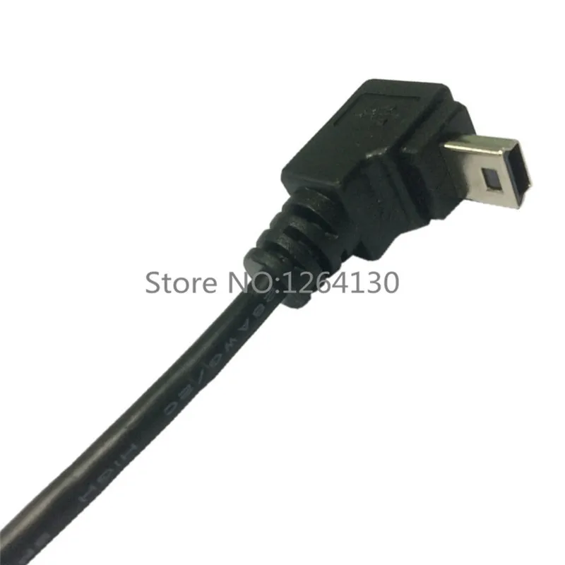 USB 2 0 A штекер до под углом 90 градусов Mini 5Pin короткий кабель адаптер 25 см |