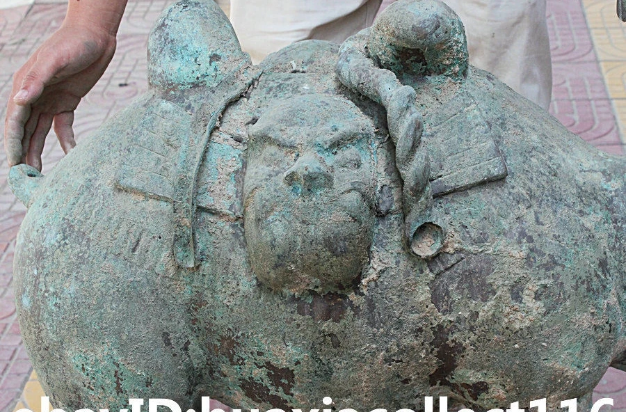 41 &quotОгромный Китайский Династии Долголетия Бронзовая Королевский Корабль