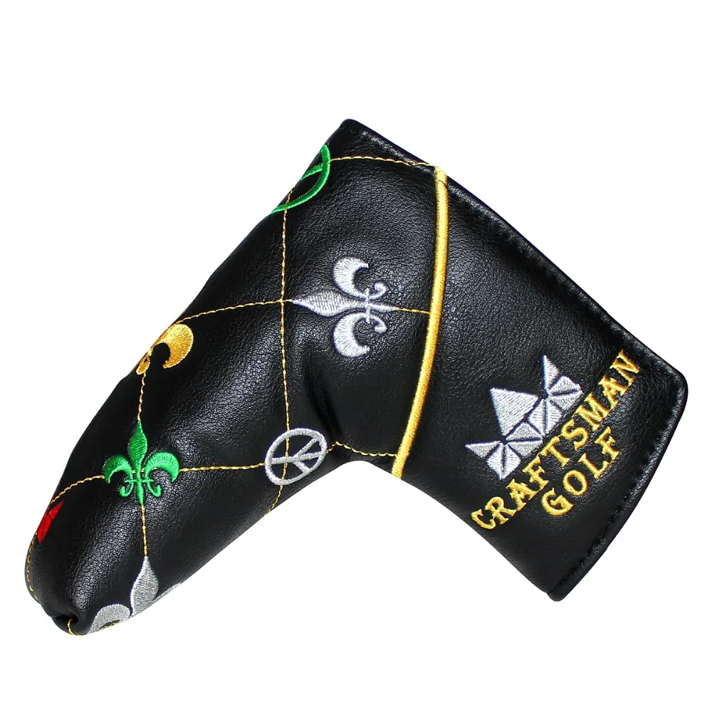 Гольф мастер пинг тип лезвия Putter крышка гольф головные уборы магнитное закрытие