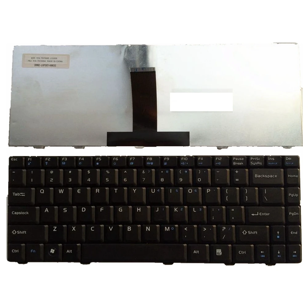 Для ASUS F80 F80C F80H F80L F80Q F80S F81 F81S F82 F82Q F83 F83E X80 X82 X85S X88 Замена клавиатуры для ноутбука черный новый английский