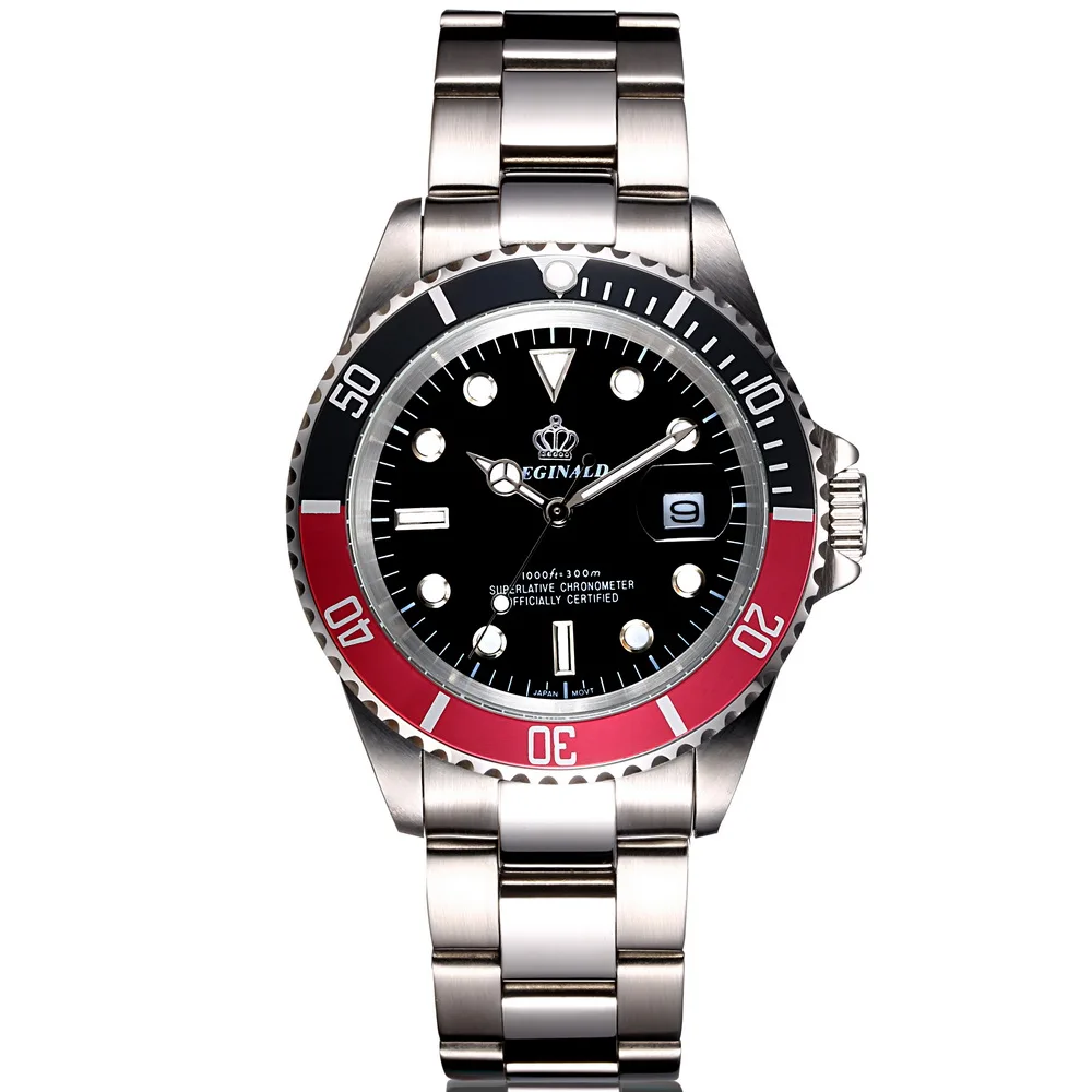 Мужские Водонепроницаемые наручные часы из нержавеющей стали | Наручные