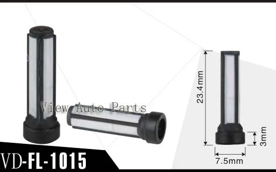 500 шт. PAM для дизельного бензинового топливного инжектора микро Корзина Фильтр