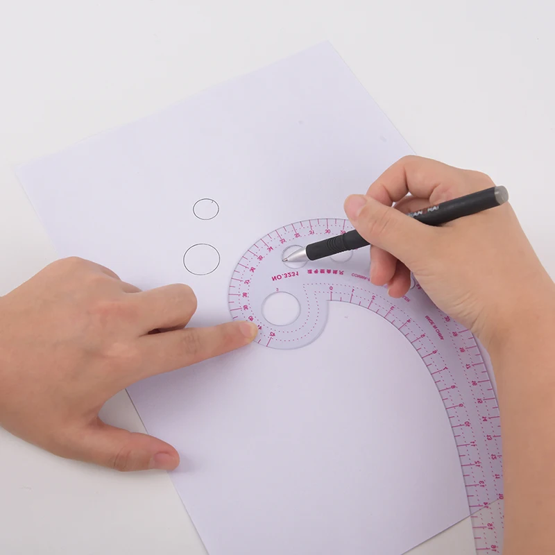 Измерительные инструменты пластиковая линейка для шитья французские изгибы