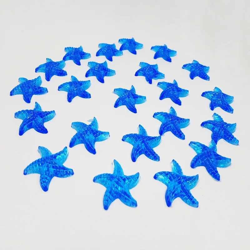 27 мм супер прекрасный натуральный мини Морская звезда украшения для дома и