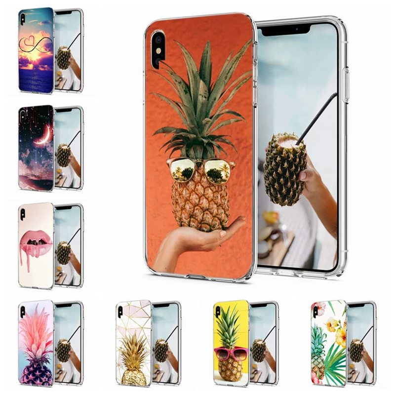 Чехол для iPhone 7 8 Plus 6 6S мягкий силиконовый чехол из ТПУ специальный крутой X XS XR Max
