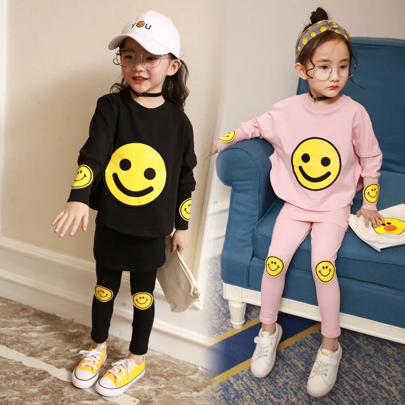 Комплект детской одежды коллекция 2017 года весенне-Осенние костюмы из 2 предметов