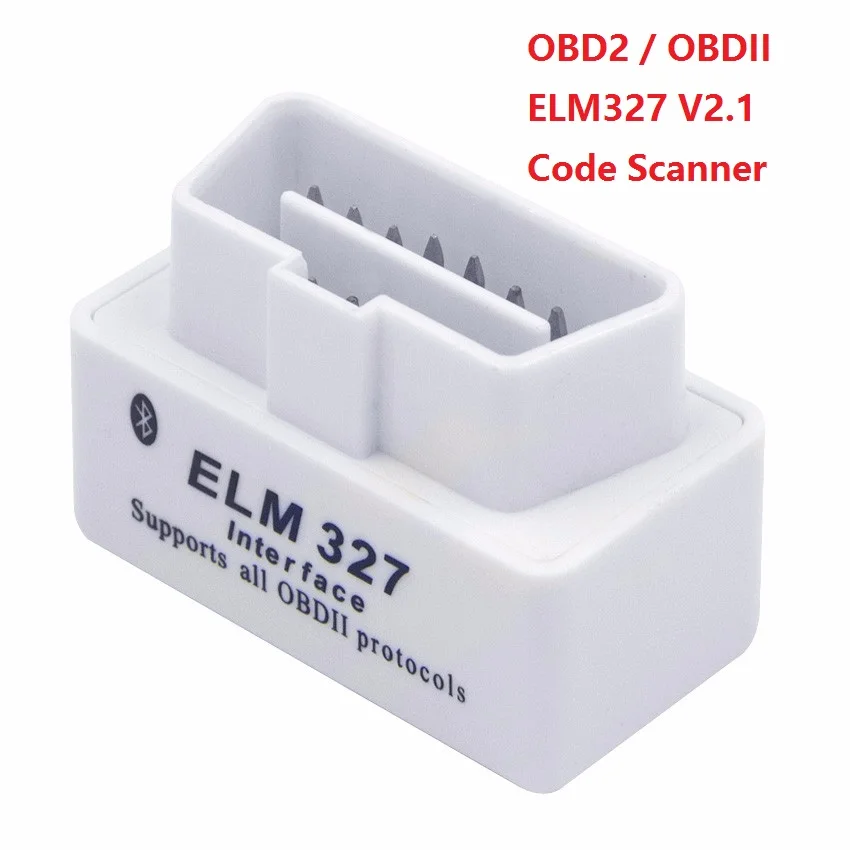 Super Mini ELM327 V2.1 Bluetooth OBD2 автомобильный диагностический инструмент ELM 327 для Android/Symbian