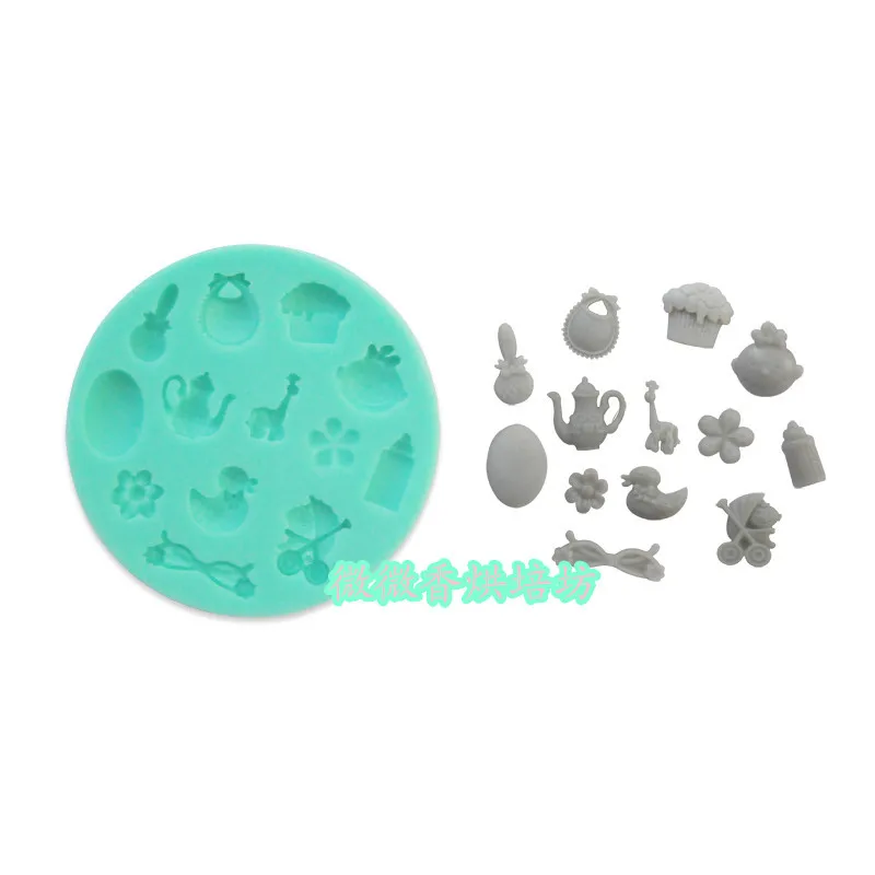 Инструменты для помады кремния мини-силиконовая гелевая форма бутылка очков