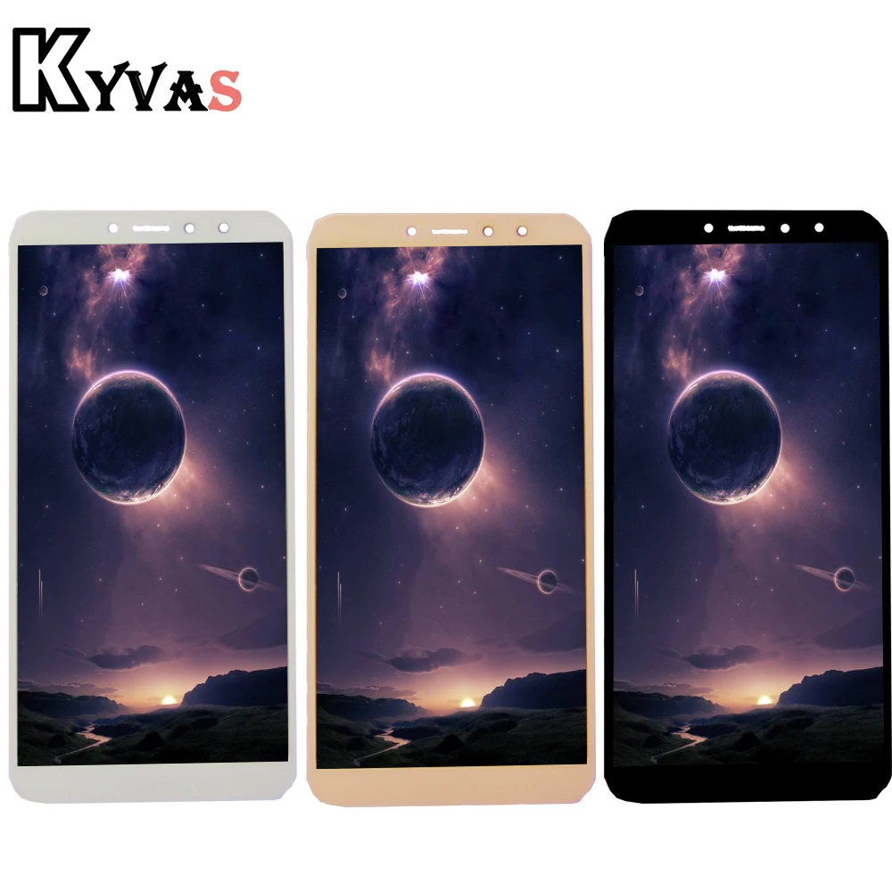 100% протестированный белый/черный для Xiaomi Redmi Note 5 / Pro MEG7S ЖК дисплей + дигитайзер