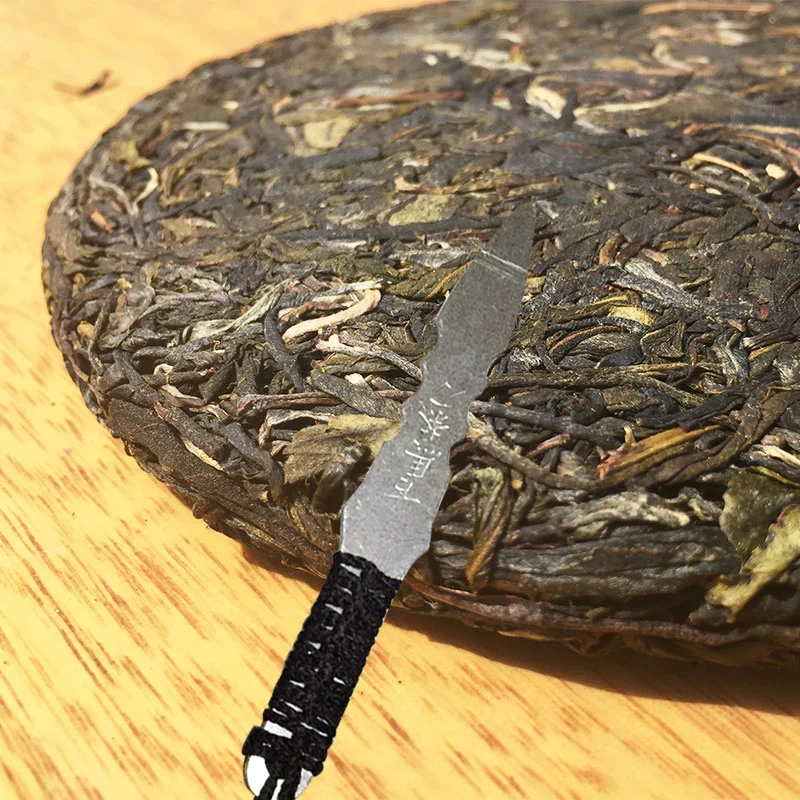 2PCS/Lot Puɾr Tea Knife / Without The Stainless Steel Knives Ceremony Tool Cut Cutter |