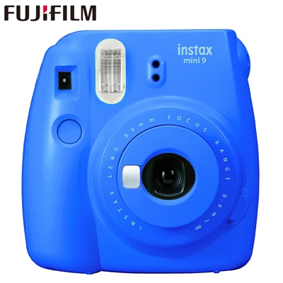 Sea Blue Натуральная 5 видов цветов fuji пленка Instax Mini 9 пленка глянцевая фотобумага для Камера fuji фото Камера поп-up объектив Авто замер мини с объектив для съемки крупным планом - Цвет: Sea Blue