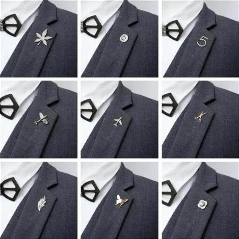 WKOUD Горячая брошь самолёт листья естественная Улыбка Стиль унисекс кленовый лист