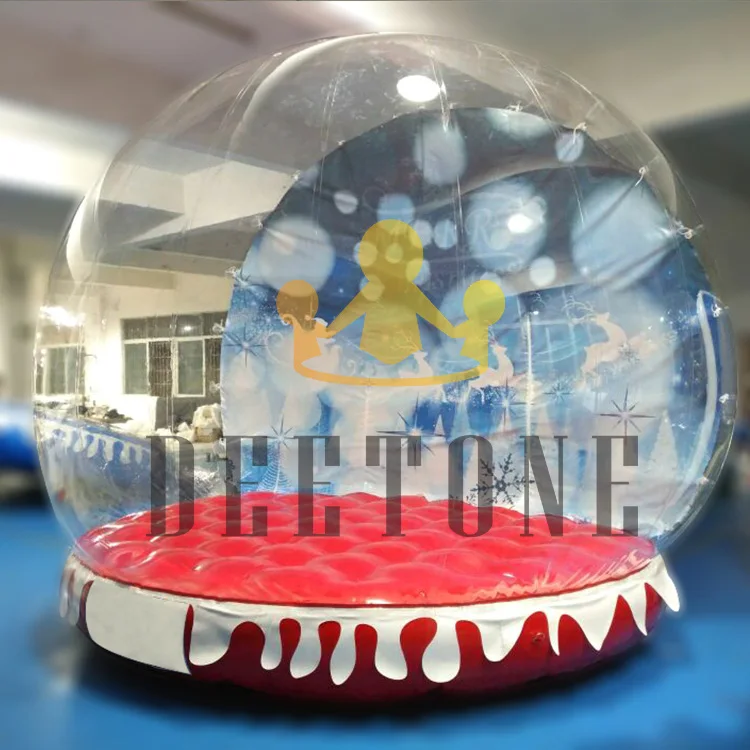 Прозрачные рождественские надувные шары по индивидуальному заказу 3 м надувной
