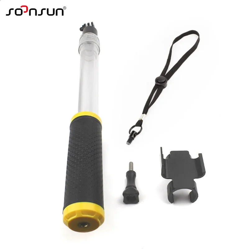 SOONSUN для Go Pro 12 24 &quotПлавающий удлинитель Поплавковый полюс дистанционная ручка