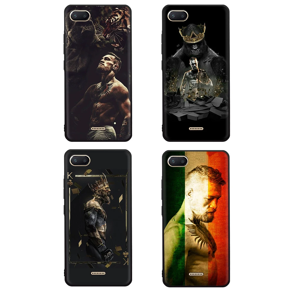 Conor McGregor UFC Мягкий силиконовый чехол для телефона Xiaomi Redmi 4A 6A S2 Note 7 8 4 4x5 6 Pro 7A K20 Pro