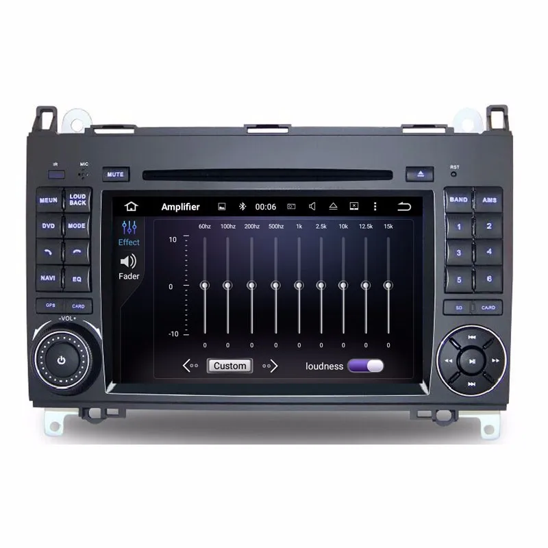 Автомобильный DVD gps Android 7 1 плеер для Мерседес Бенц Спринтер B200 B180 W169 W245 W906 Вито