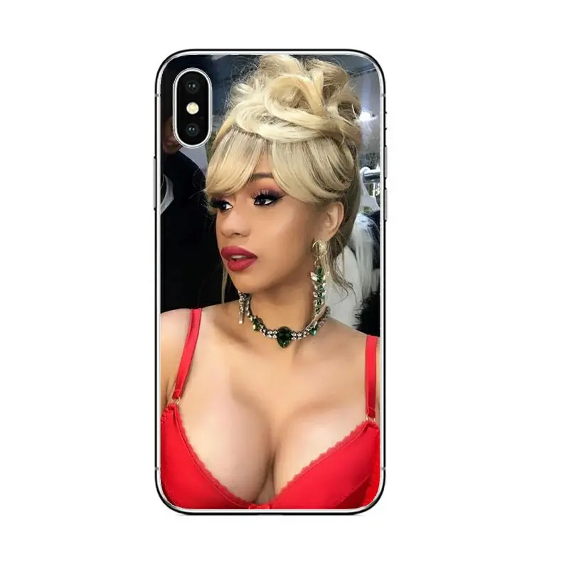 Мягкий силиконовый чехол Cardi B из ТПУ для телефона iPhone 12mini 12 11 pro 11pro Max promax 5 5s SE 2020 6 6s