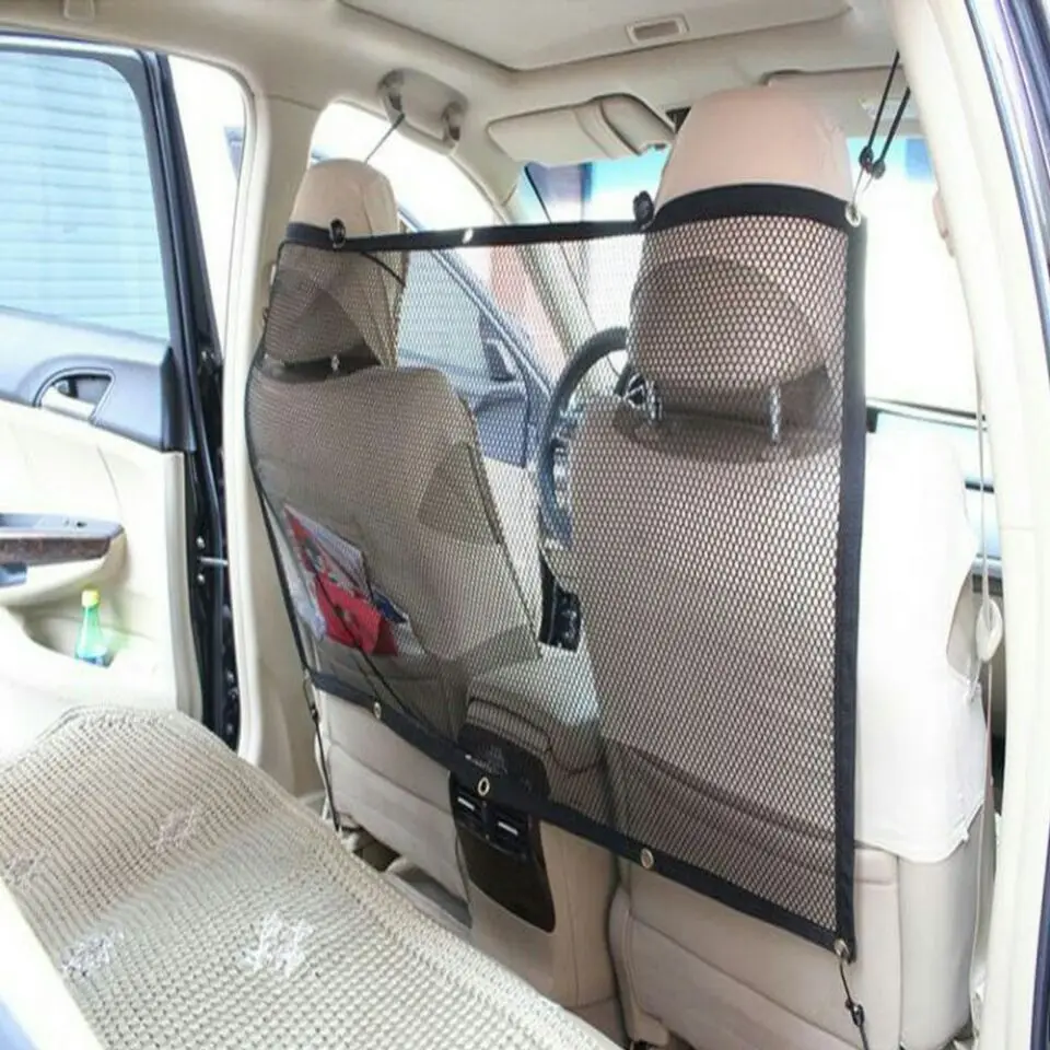 Защитное ограждение для автомобиля 115x62 см нейлоновая сетка на спинку сиденья